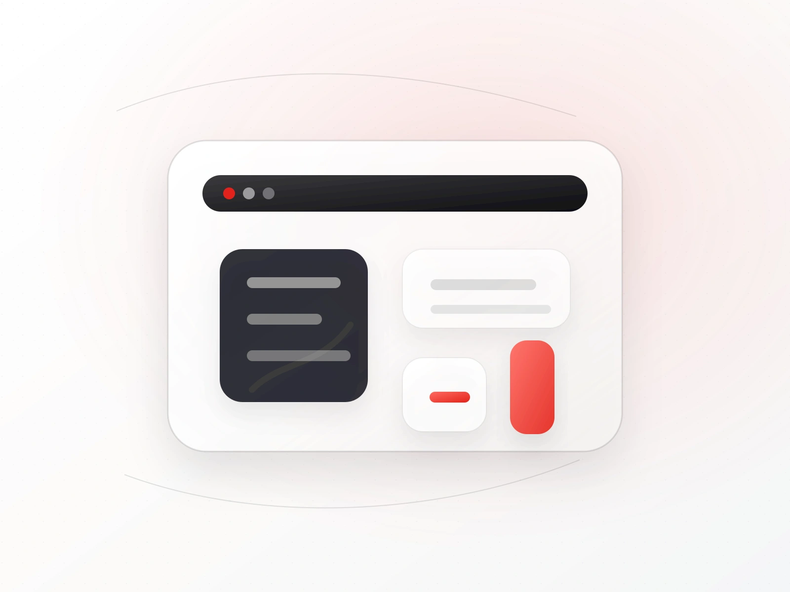 Interface web moderne